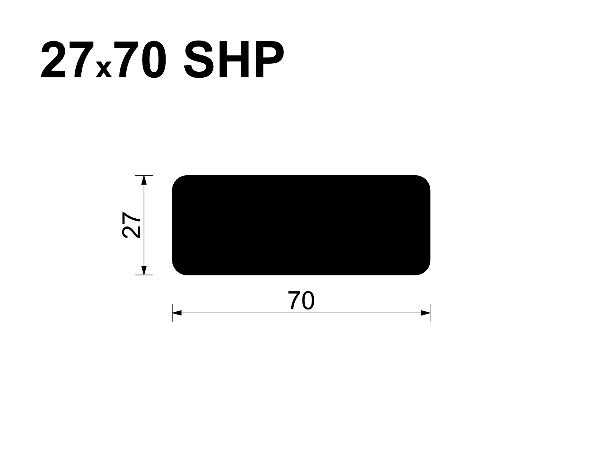 Полок Ольха (ЕА) 27*70*1900